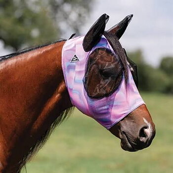 Professional's Choice® Fly Mask / flughuva (med öron) Comfort-Fit™, Geometric