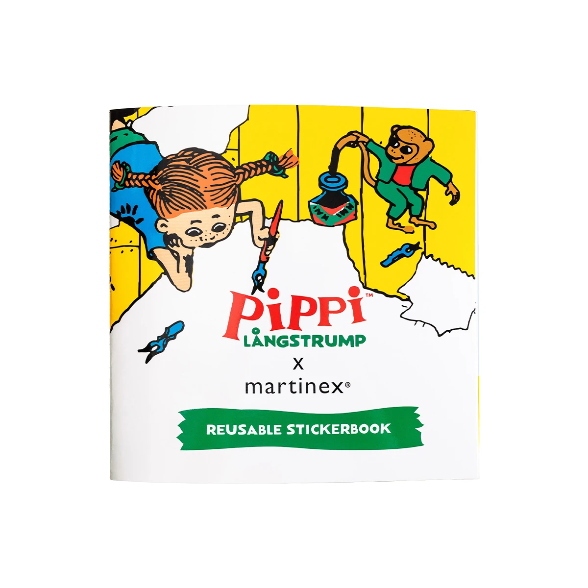 Pippi Longstocking Reusable Sticker Book - 4