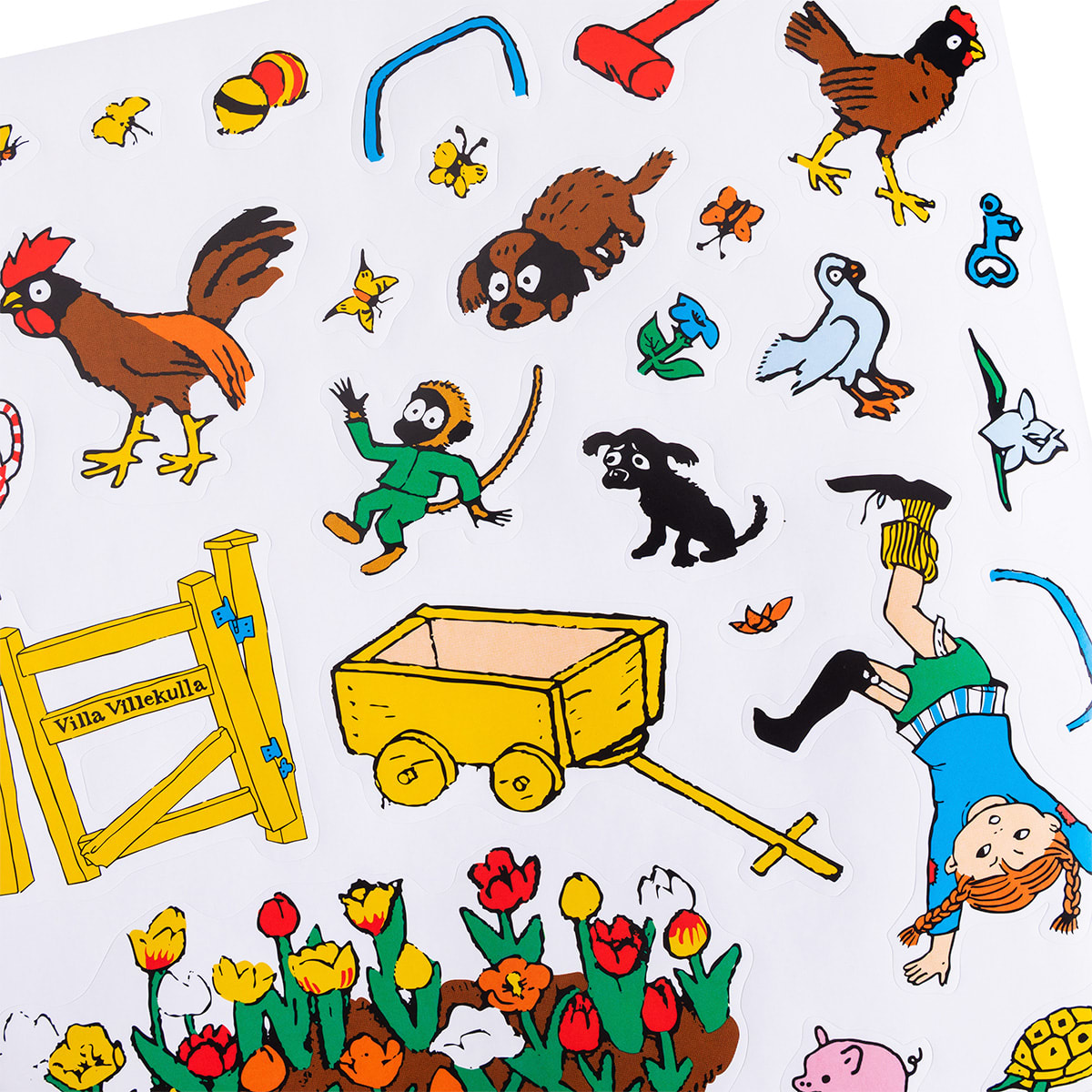 Pippi Longstocking Reusable Sticker Book - 2