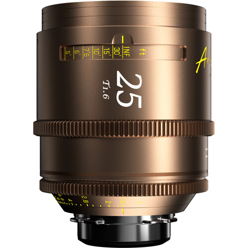 DZOFilm Arles Lustre T1.6 FF/VV 25mm Cinema Prime Lens PL