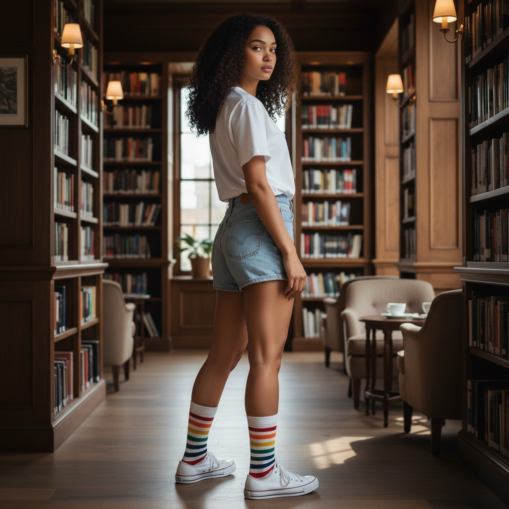 Office Proud stripe Pride Socken - 5