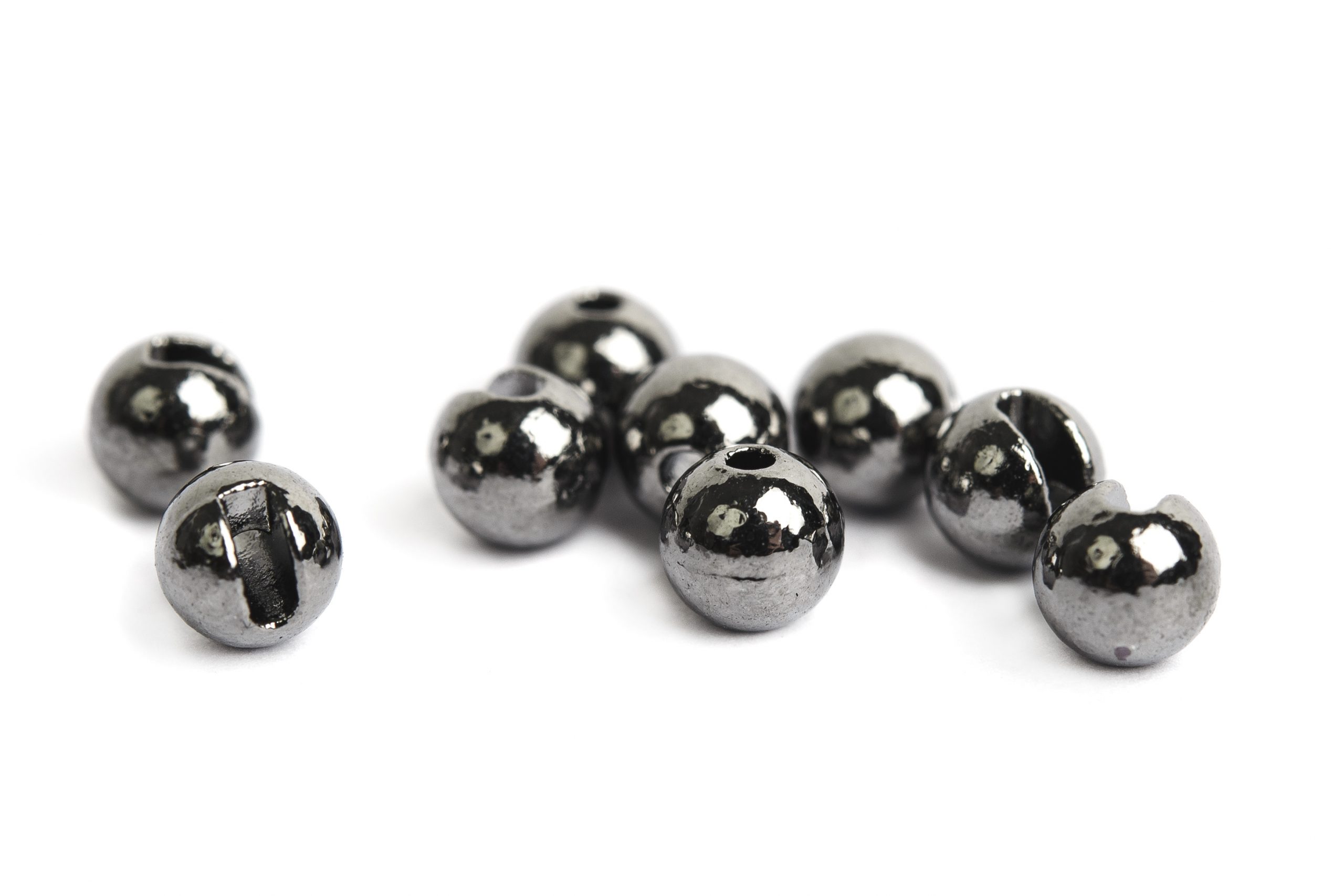 Slotted Tungsten Beads 4mm - 2