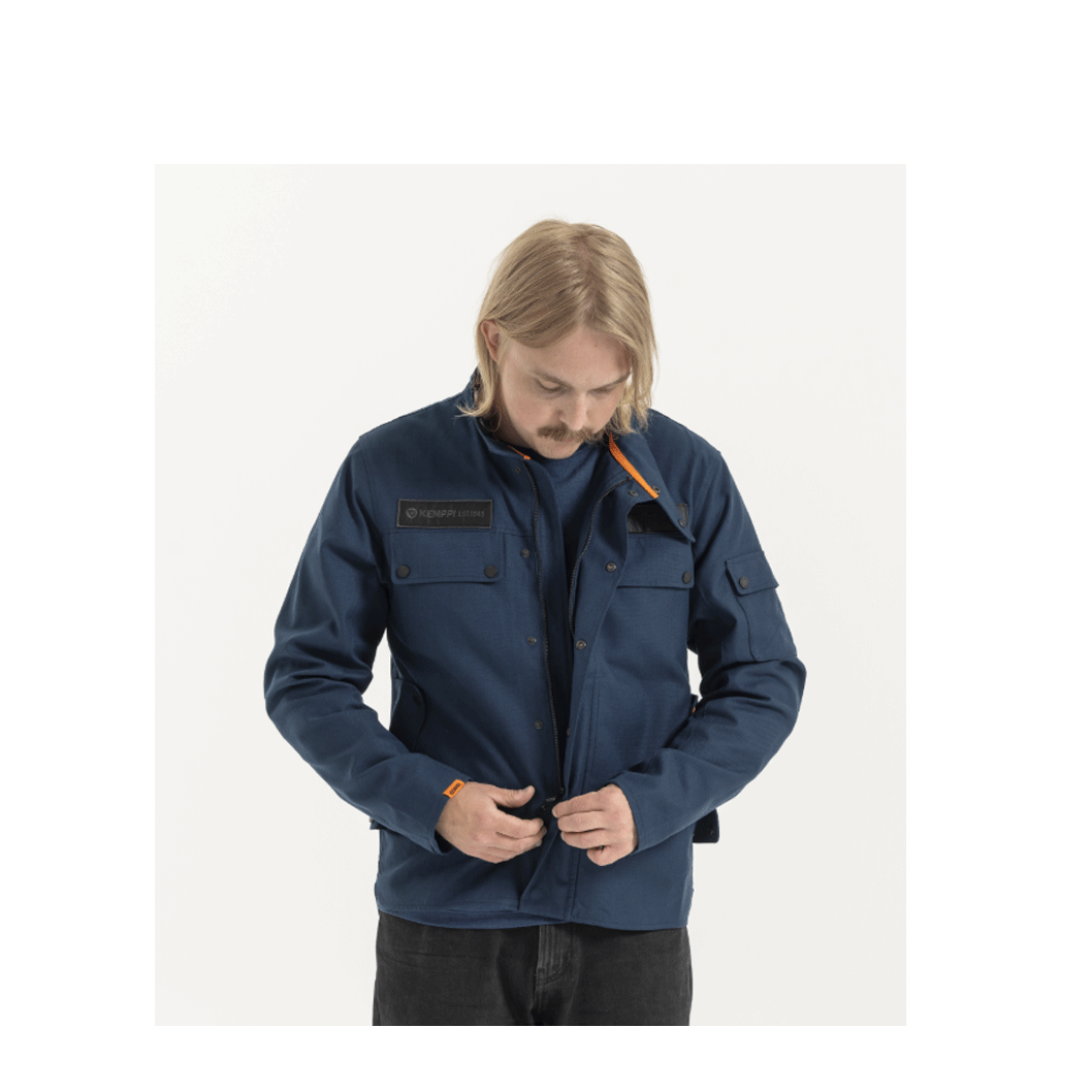 Tyylikäs takki Kemppi Navy - 2