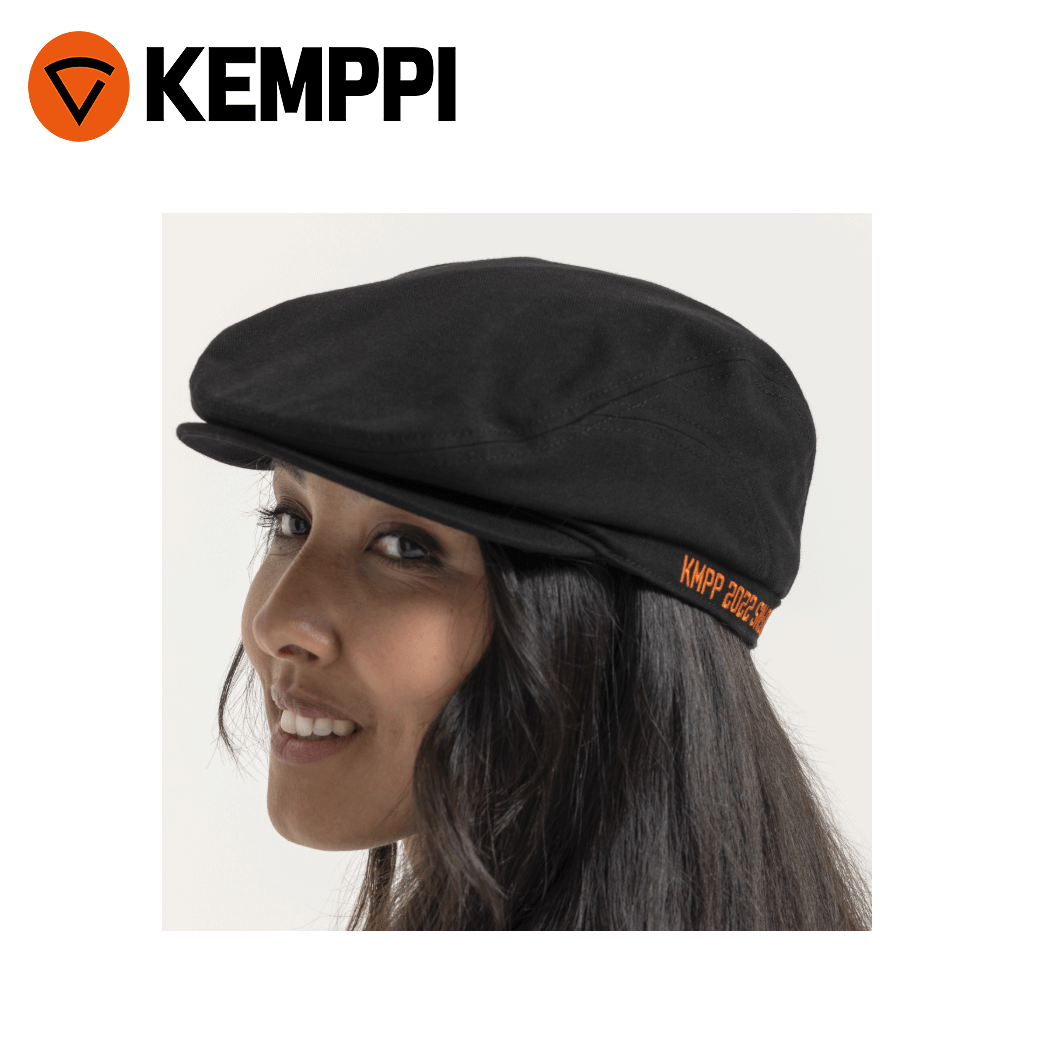 Flat cap Kemppi Musta - 4