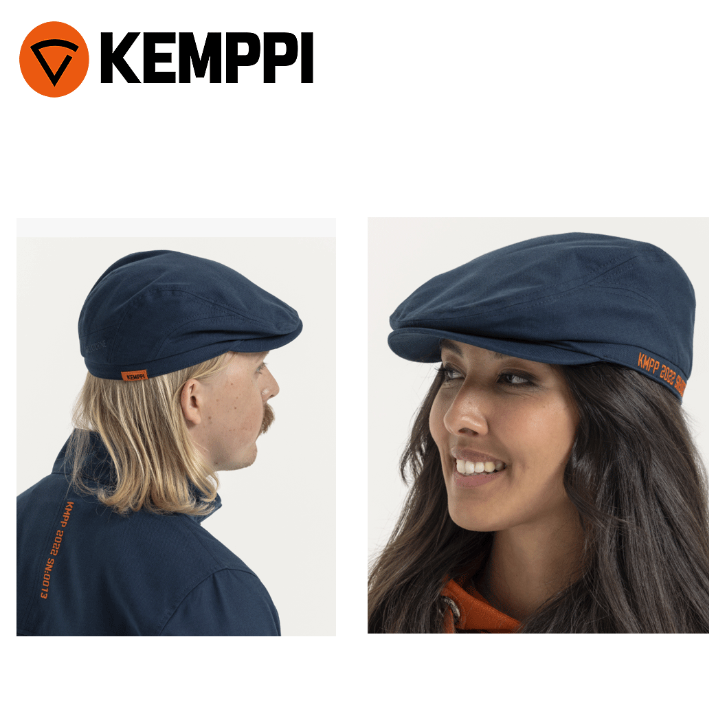 Flat cap Kemppi Navy