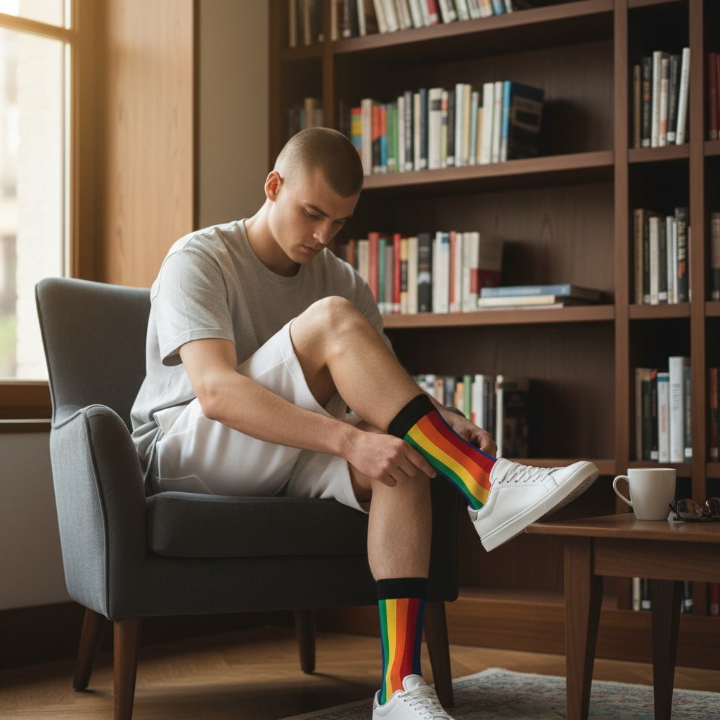 Office Pride Line Pride Socken - 4
