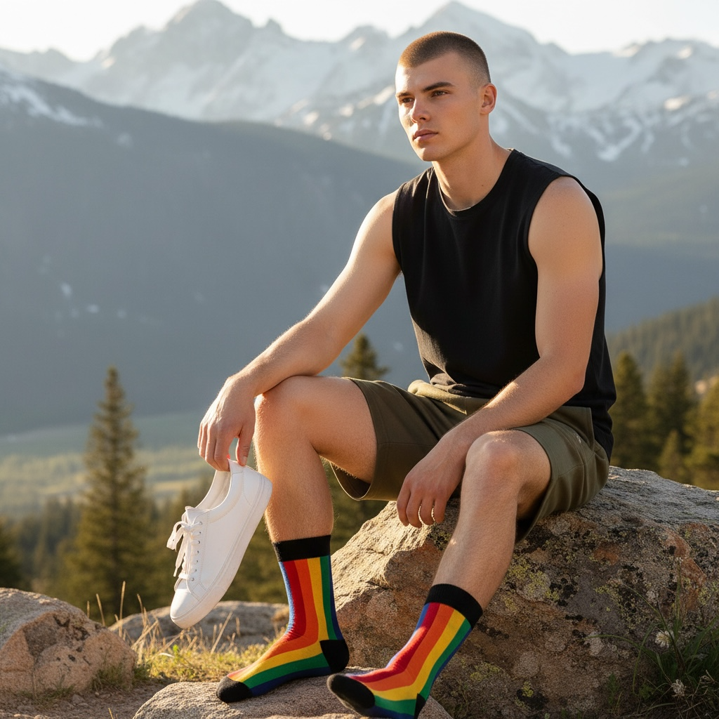 Office Pride Line Pride Socken - 8