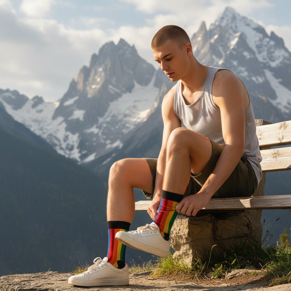 Office Pride Line Pride Socken - 10