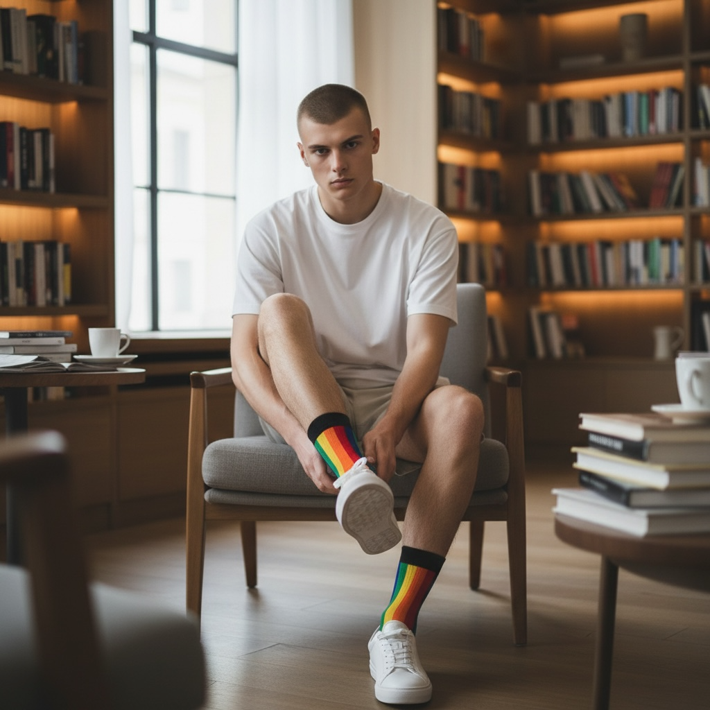 Office Pride Line Pride Socken - 9