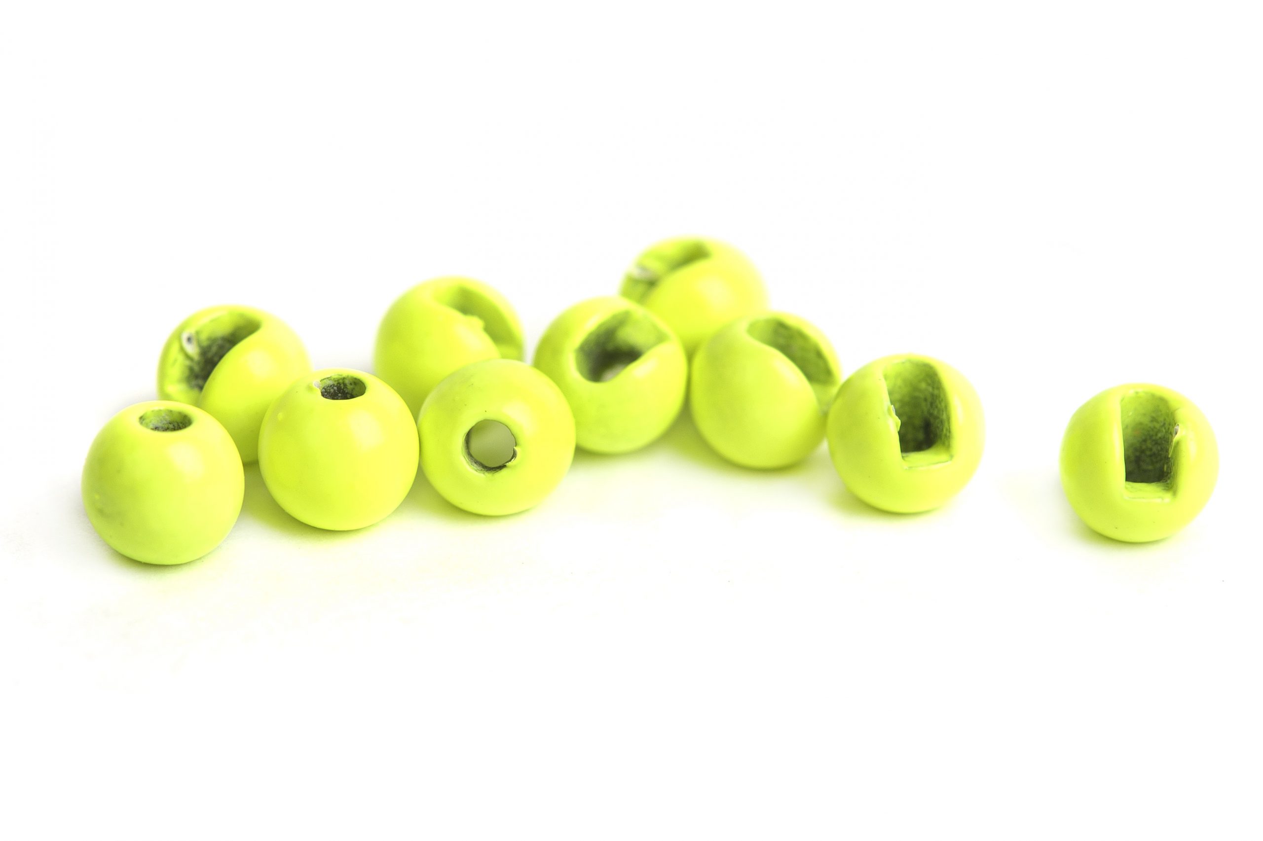 Slotted Tungsten Beads 3mm - 8