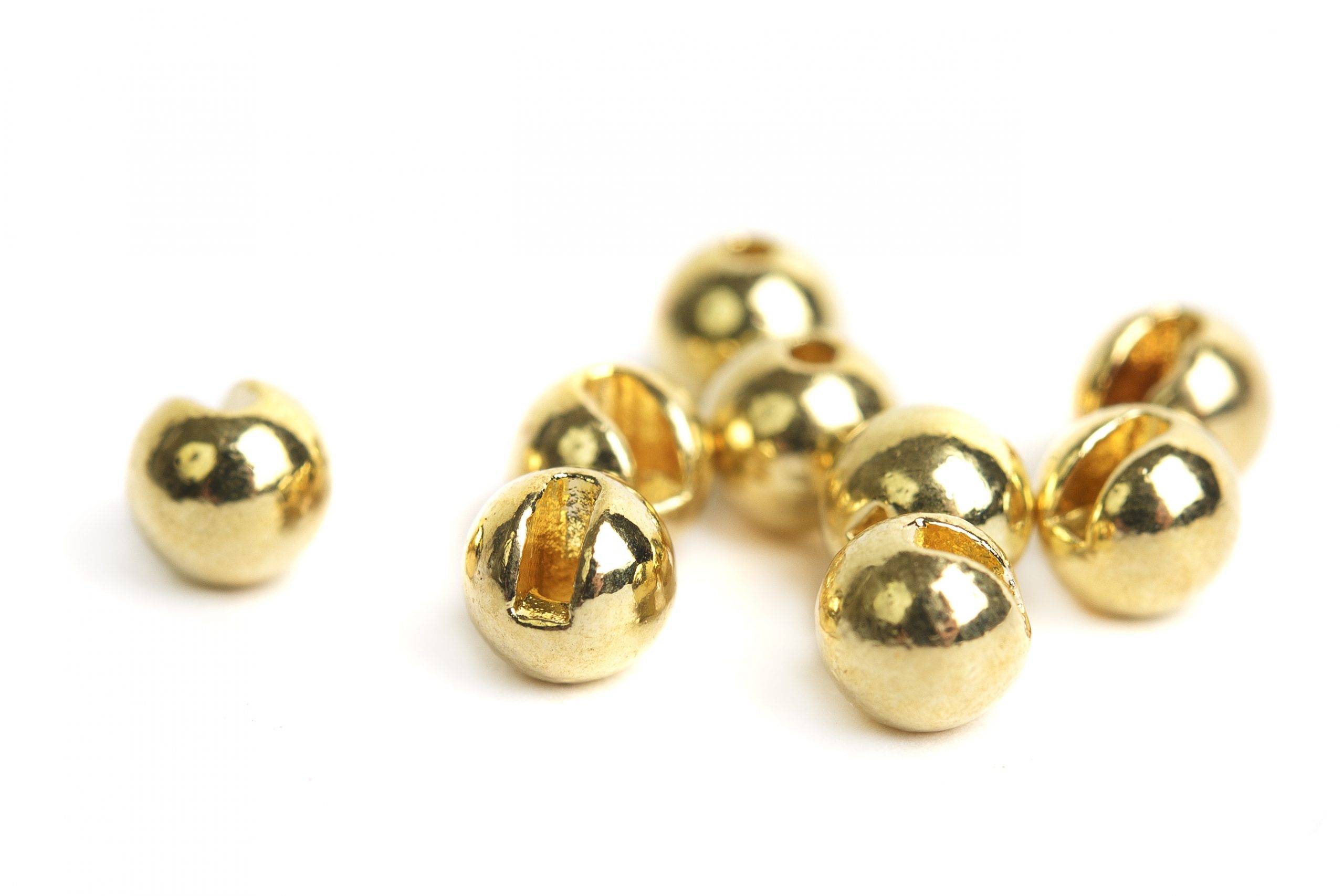 Slotted Tungsten Beads 3mm