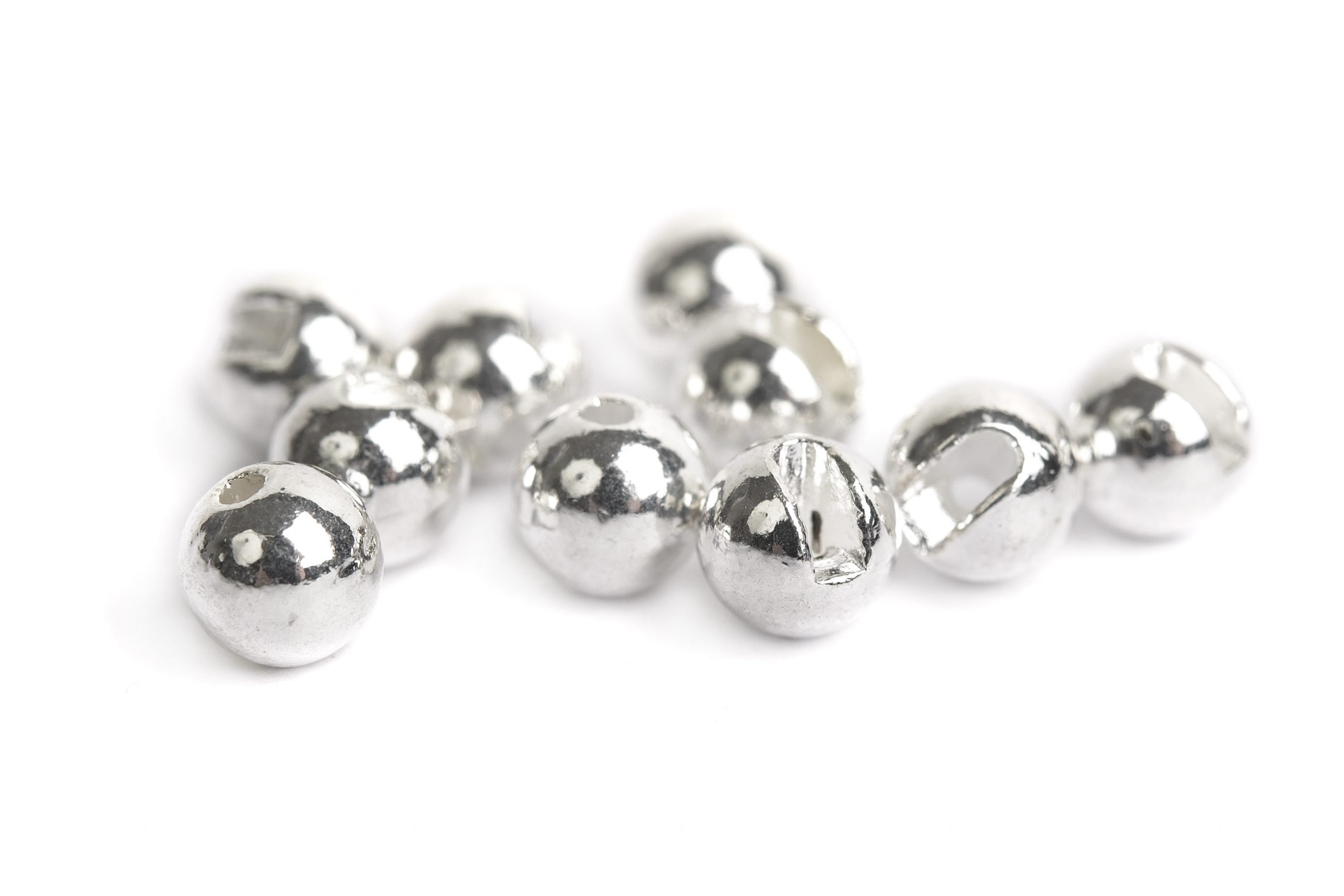 Slotted Tungsten Beads 3mm - 6