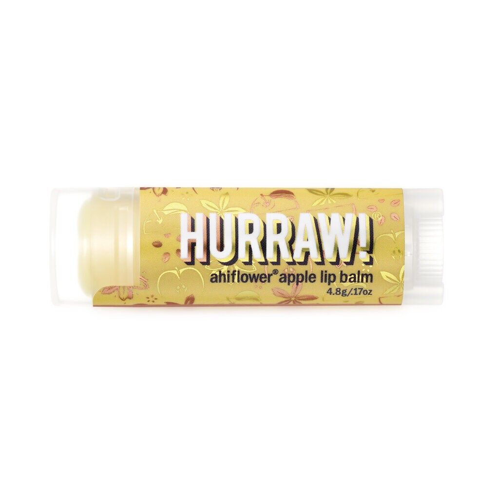 Hurraw Lip Balm Ahiflower Apple 4,8g