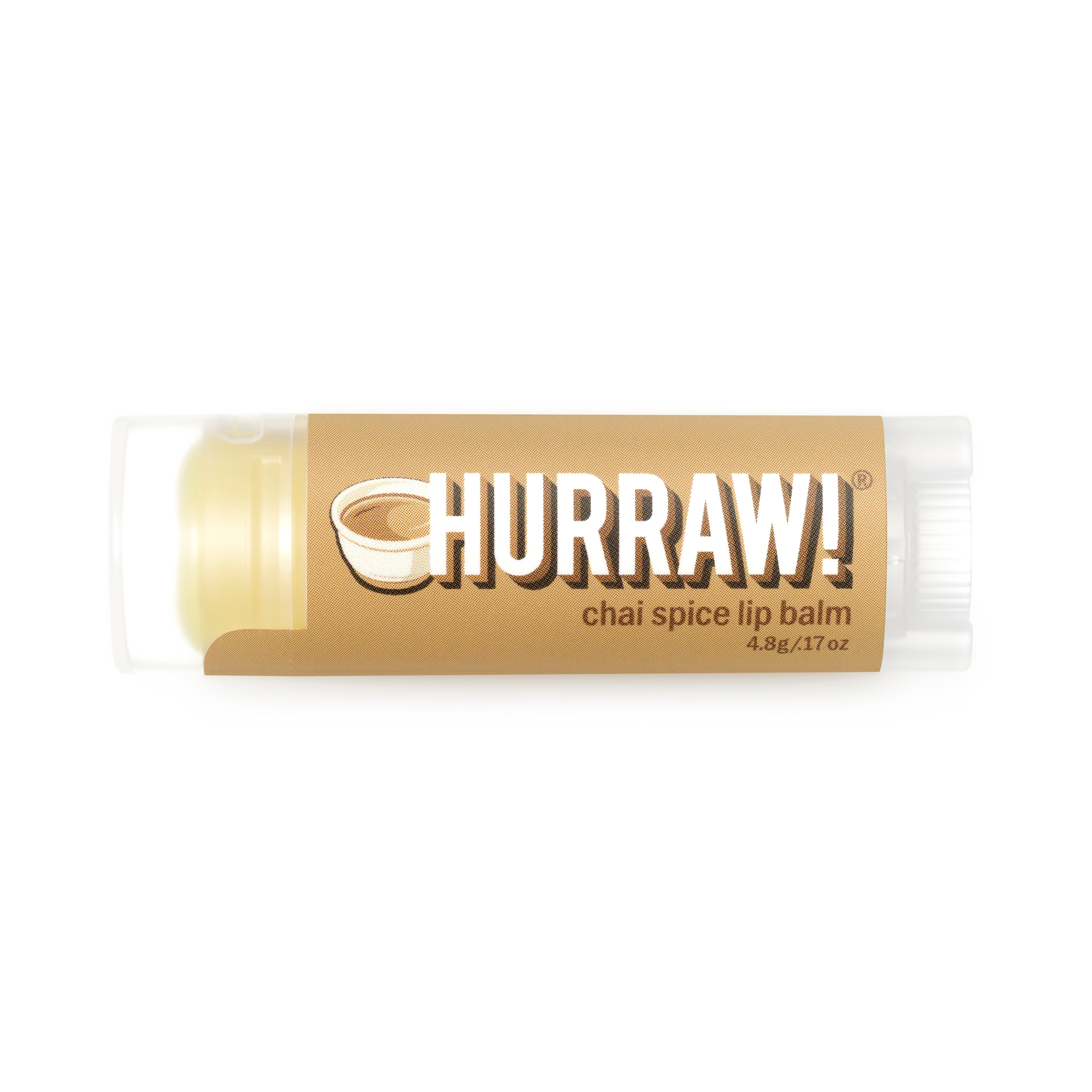 Hurraw Lip Balm Chai Spice 4,8g