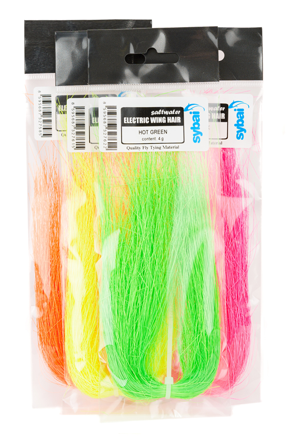 Fly dressing Saltwater Electric Wing Hair