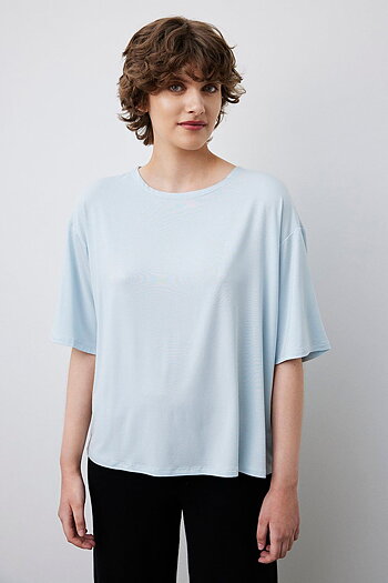Movesgood - Olivia Top Light Blue