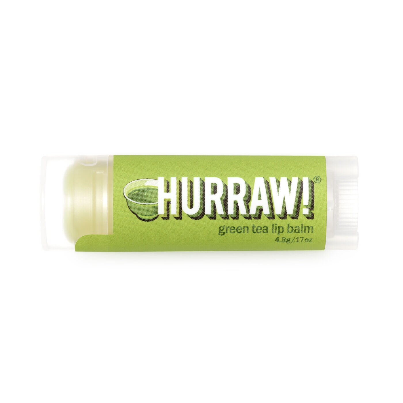 Hurraw Lip Balm Green Tea 4,8g