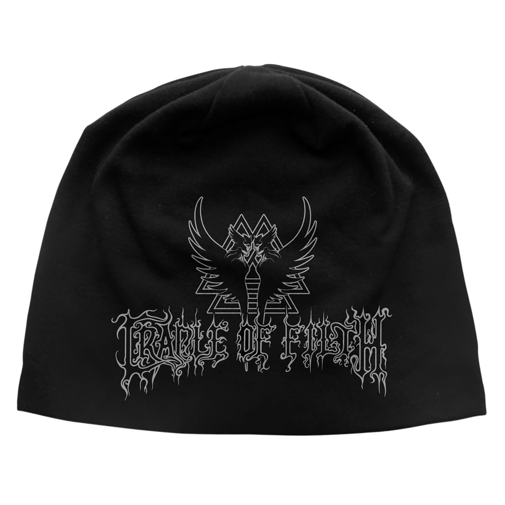 Cradle Of Filth Beanie Hat: Valkyrie Sigil