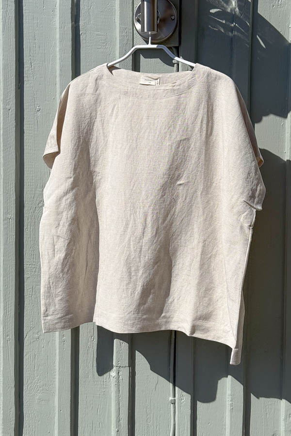 Movesgood - Ebelle Oversized Top Sand - 5