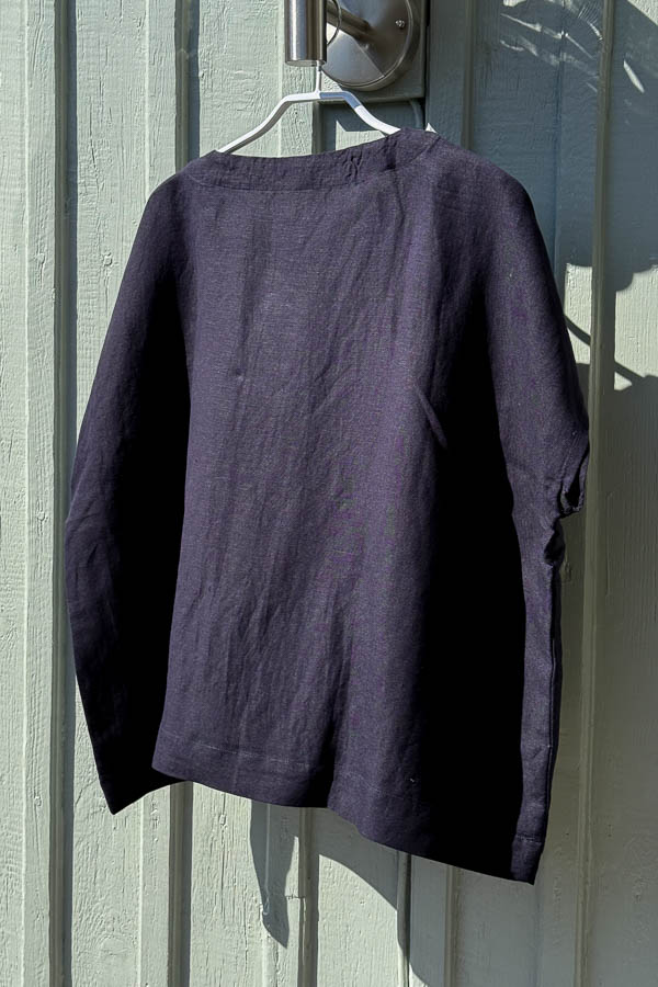 Movesgood - Ebelle Oversized Top Dark Blue - 6
