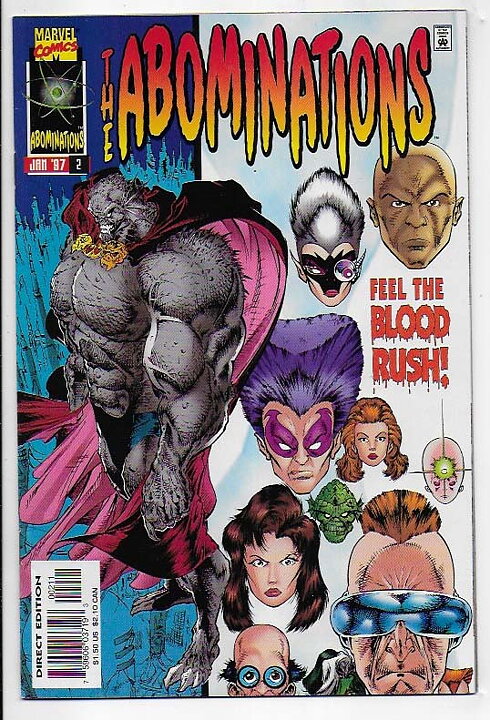 Abominations Set # 1-3 VF/NM