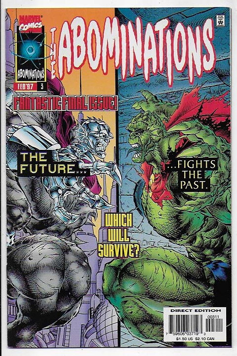 Abominations Set # 1-3 VF/NM