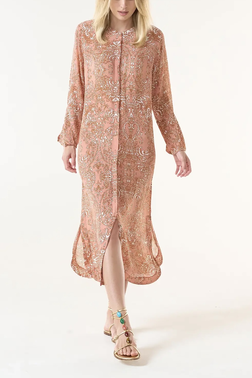 One Season - India Costa Brava Blush Viscose Blush - 3