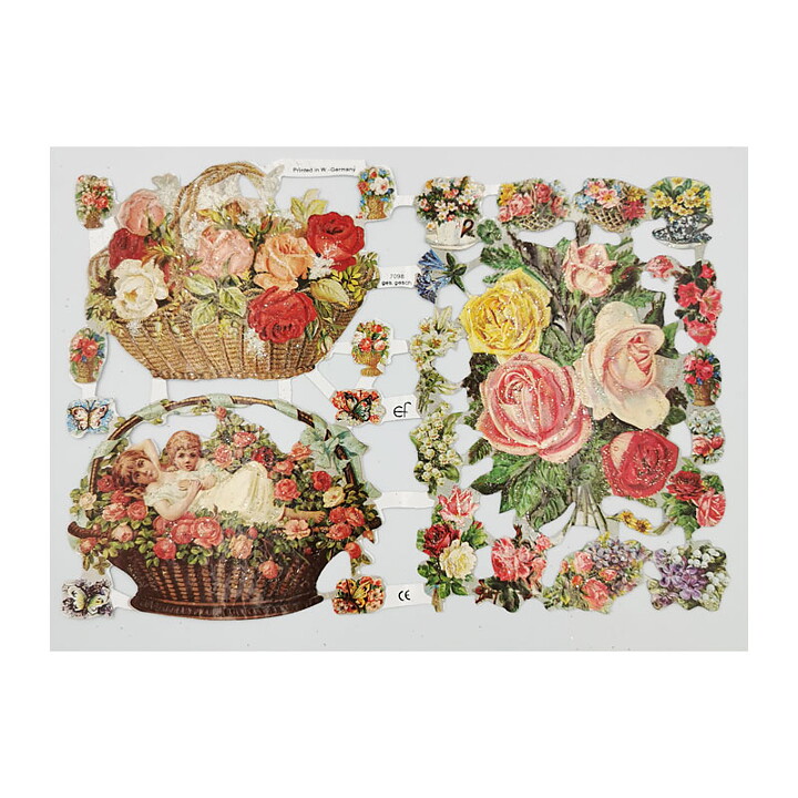 Bokmärken Second Hand - Blommor Vintage EF7098