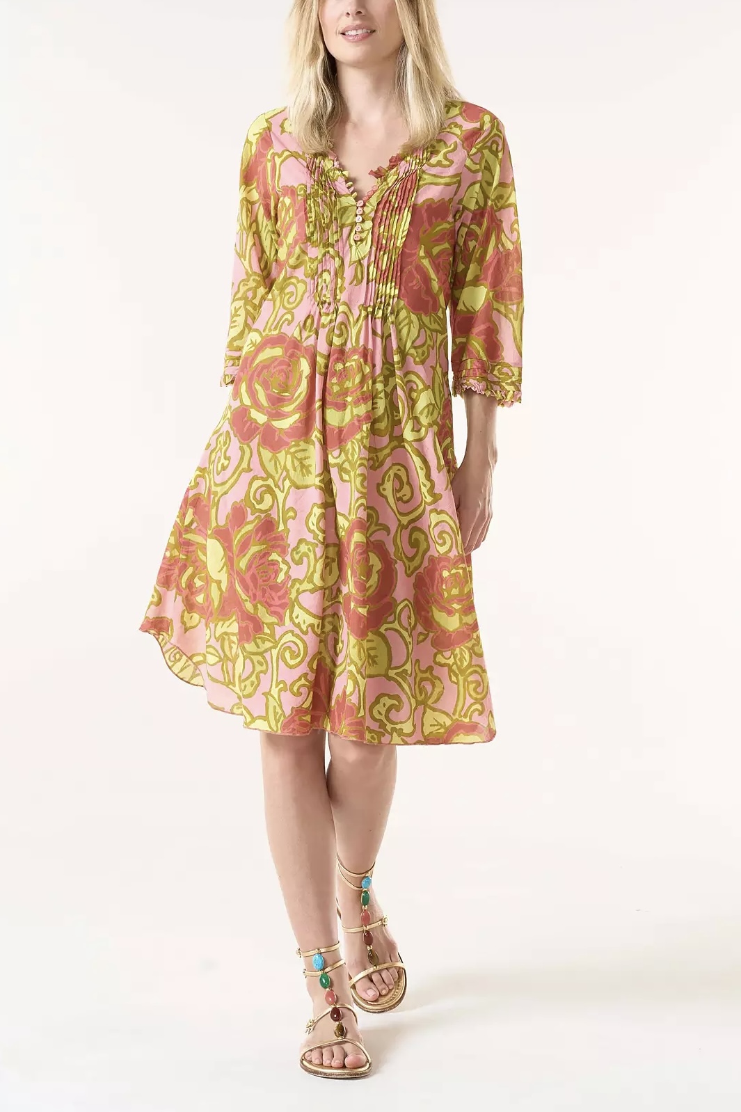 One Season - Middy Poppy San Sebastian Terracotta Cotton 