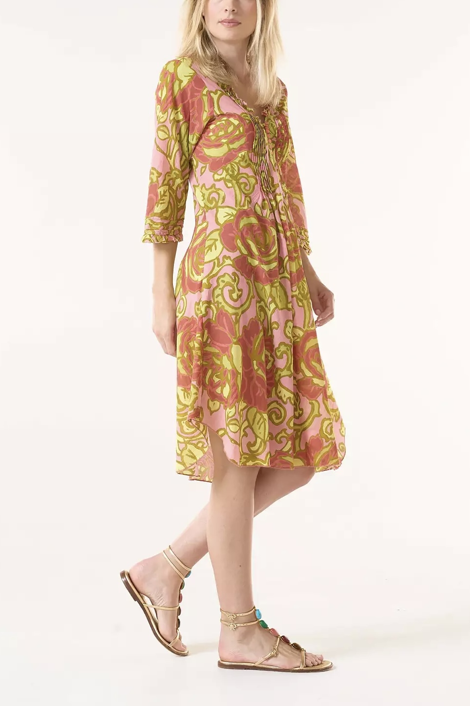 One Season - Middy Poppy San Sebastian Terracotta Cotton  - 3