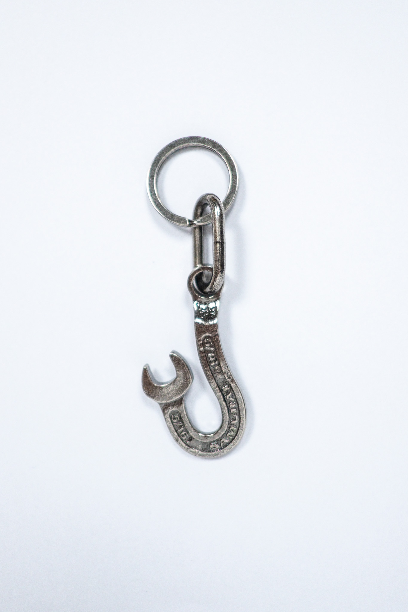Samurai - Brass Key Holder Silver