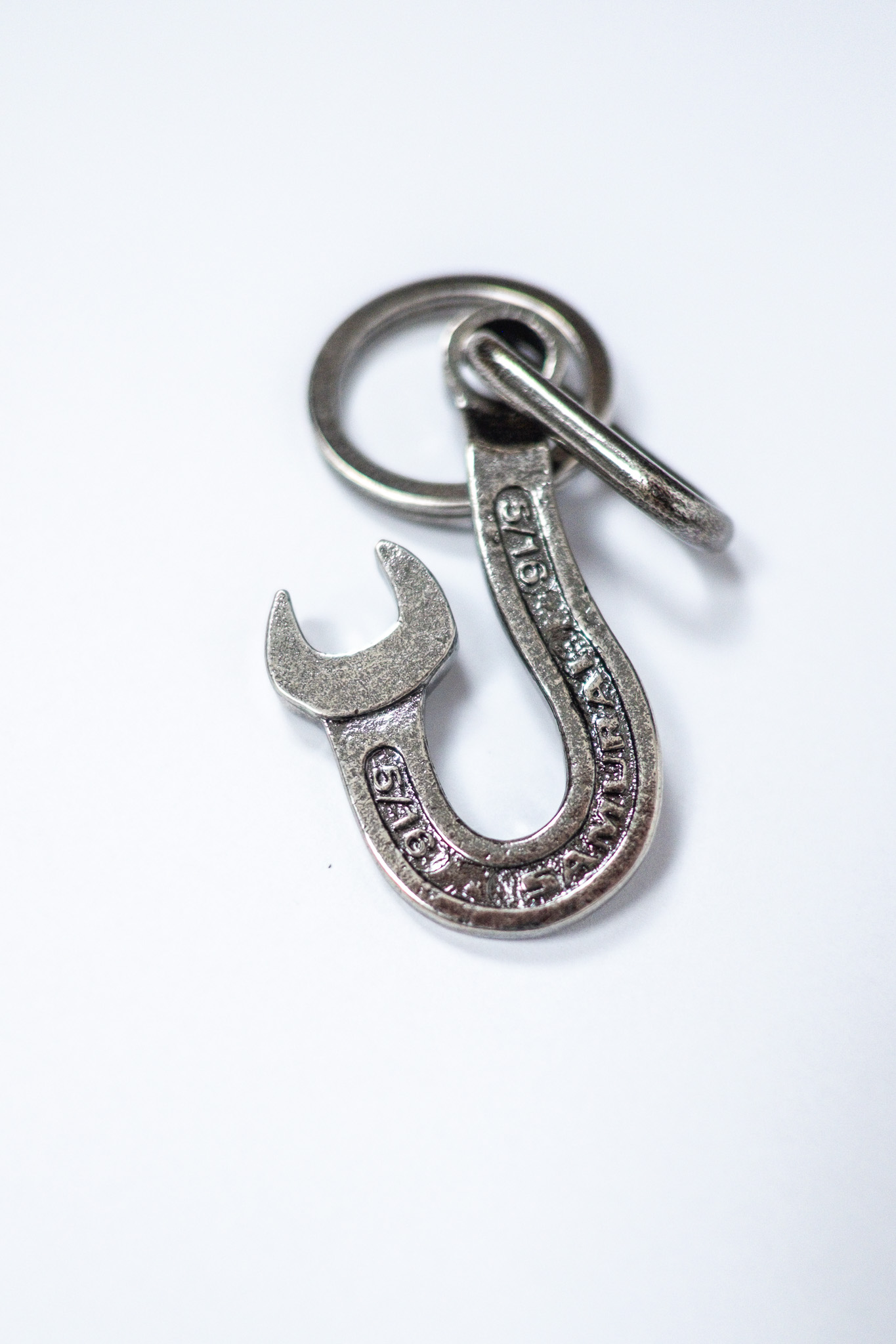 Samurai - Brass Key Holder Silver - 3