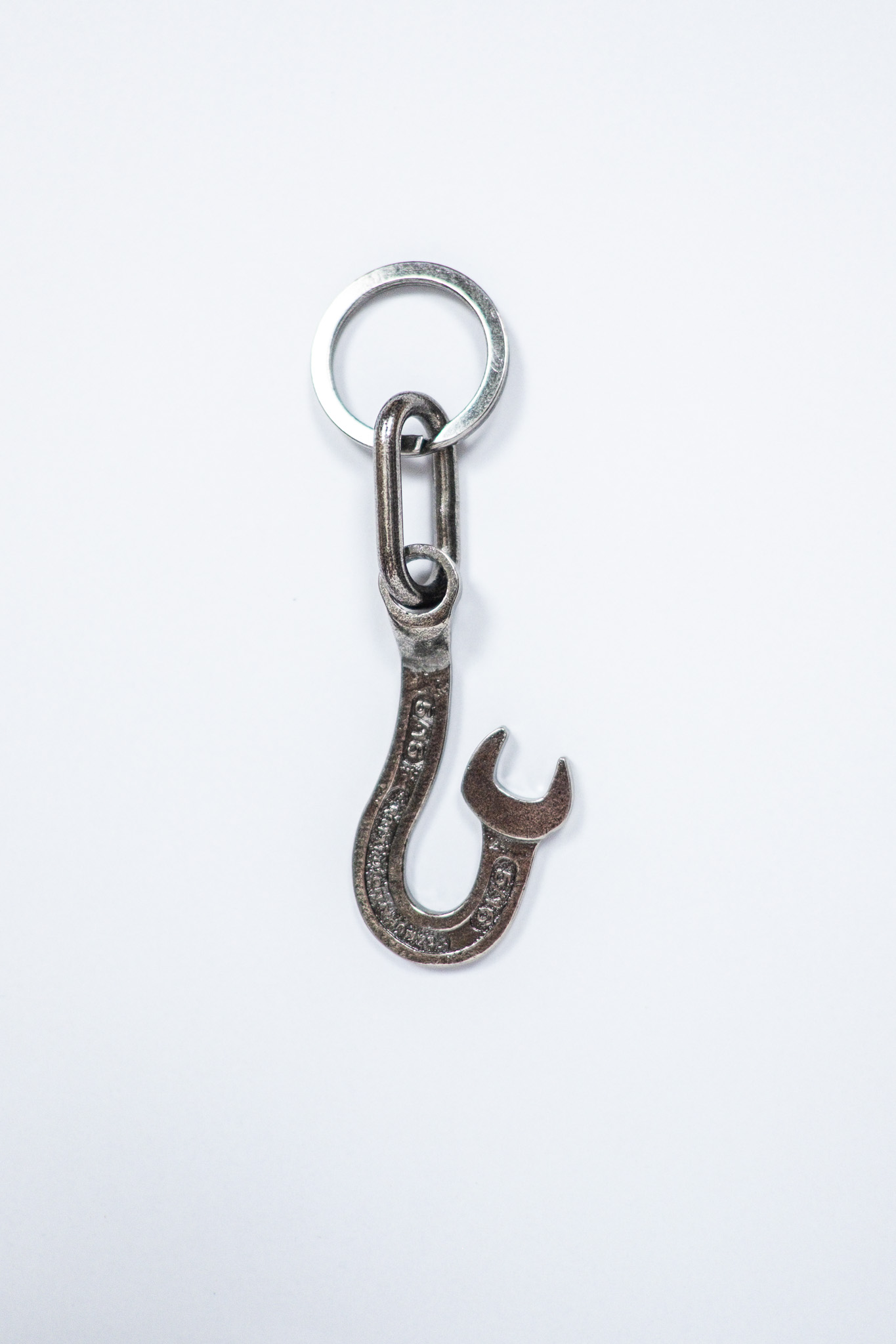 Samurai - Brass Key Holder Silver - 2