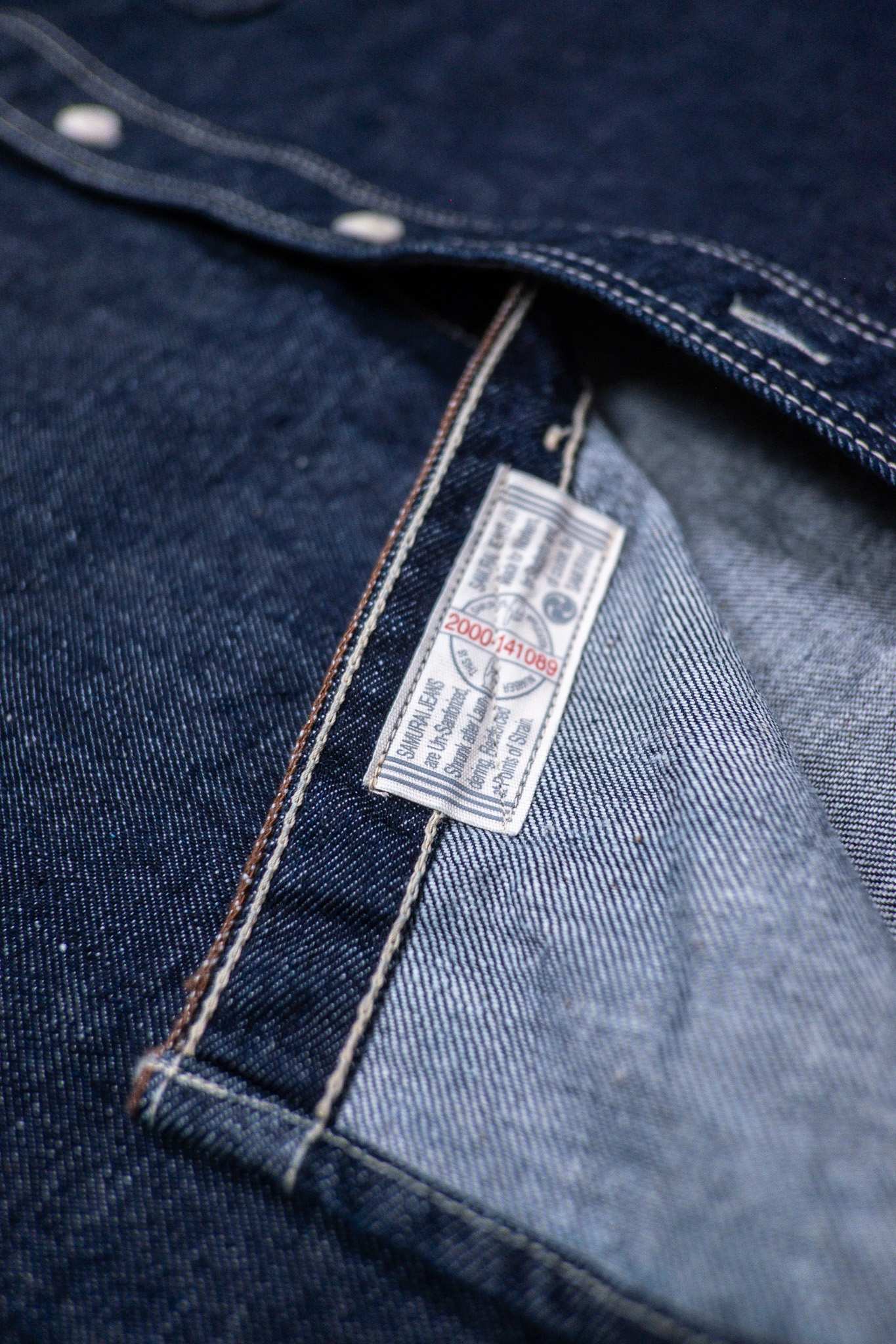 Samurai - Japanese Cotton Denim Work Shirt 10oz - 13
