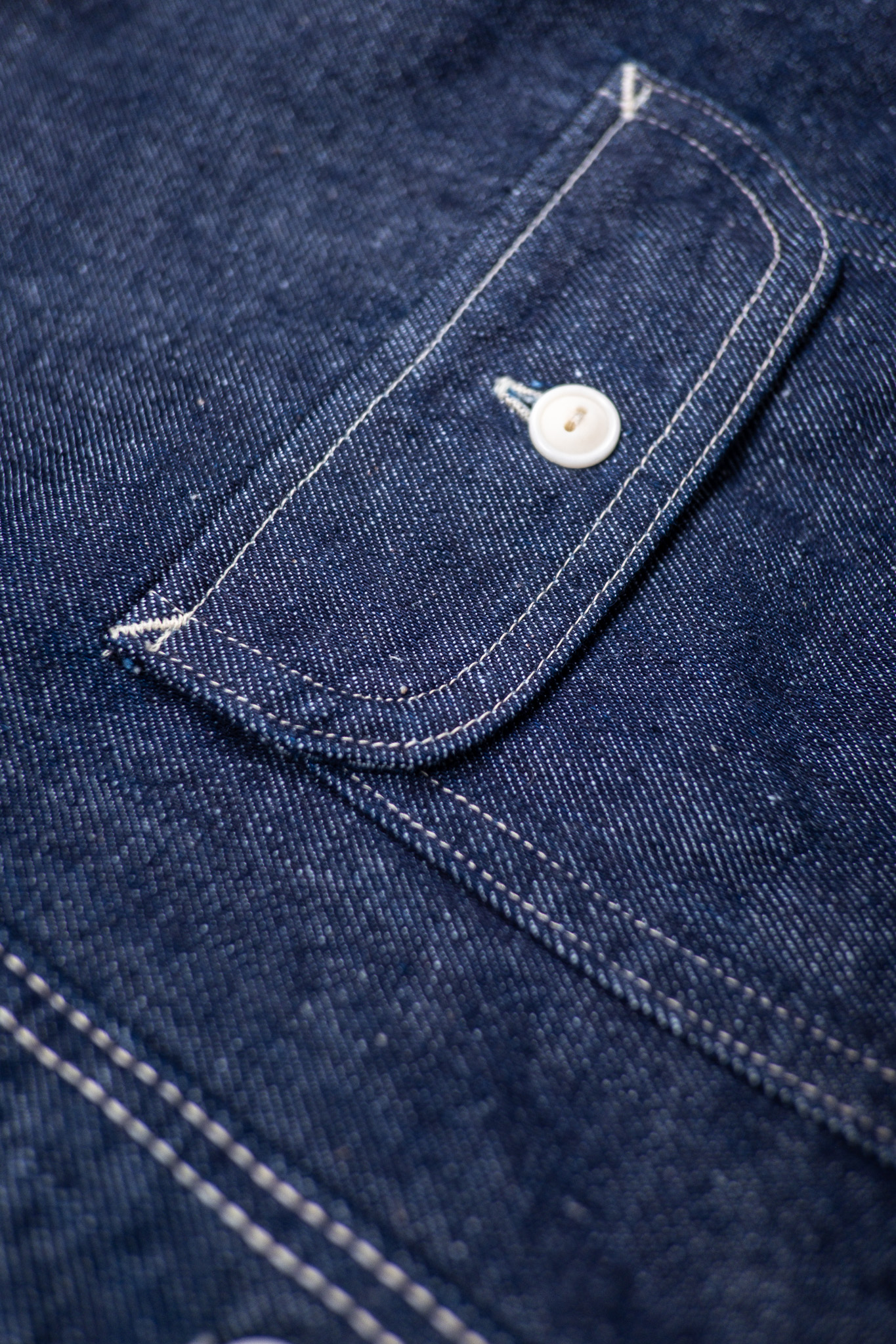 Samurai - Japanese Cotton Denim Work Shirt 10oz - 10