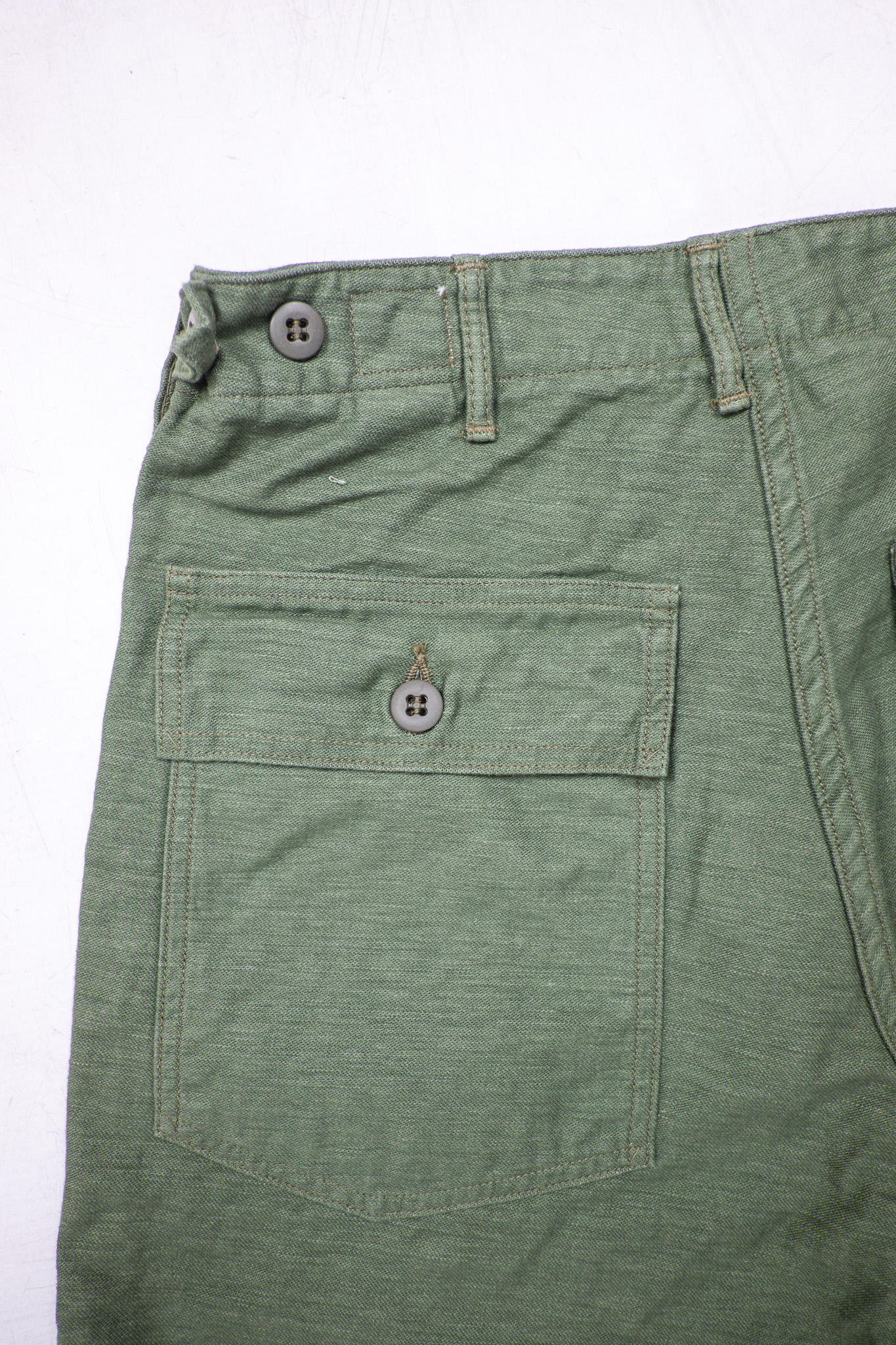 orSlow - US Army Fatigue Shorts Green - 8