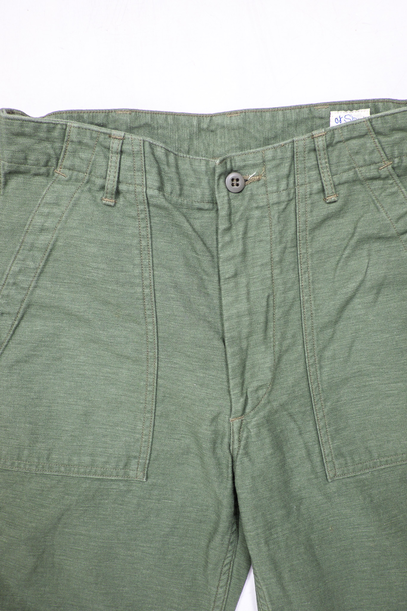 orSlow - US Army Fatigue Shorts Green - 3