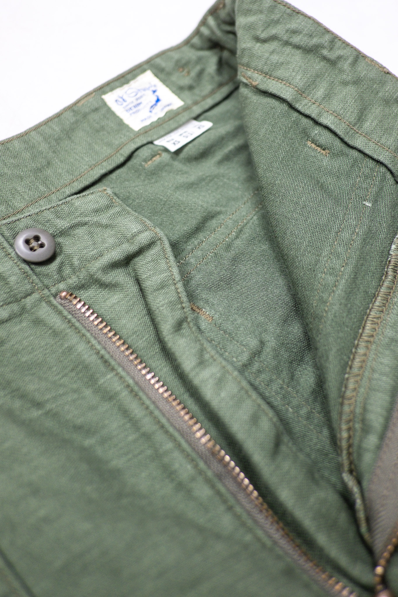 orSlow - US Army Fatigue Shorts Green - 6