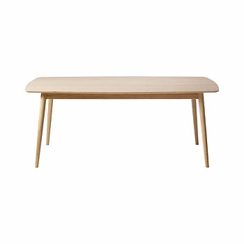 Matbord 182 x 95 cm ljust trä Cinas