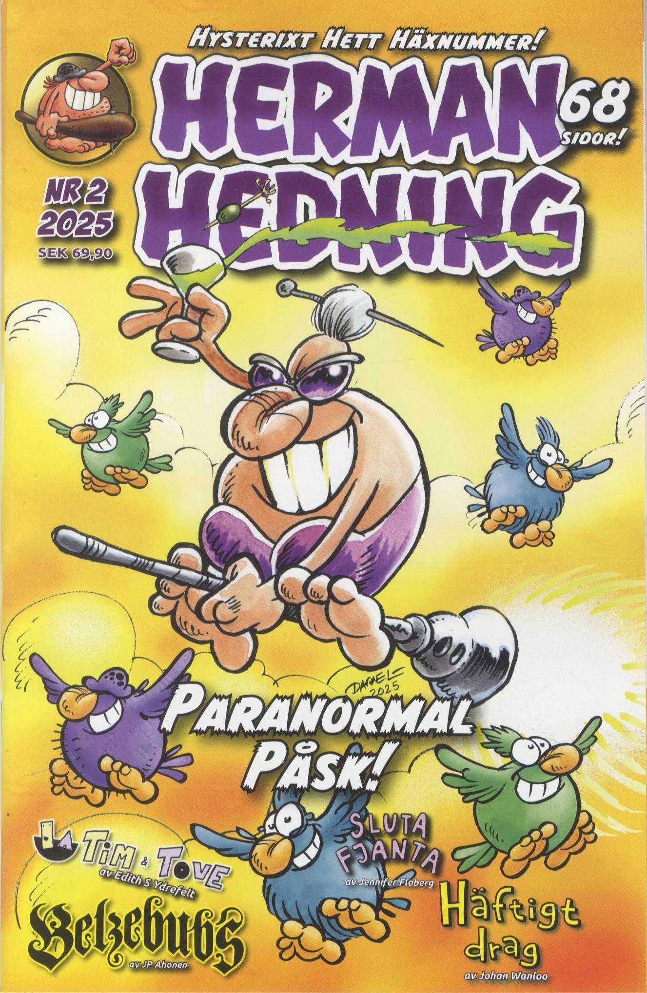 Herman Hedning nr 2 2025, Hysterixt hett häxnummer
