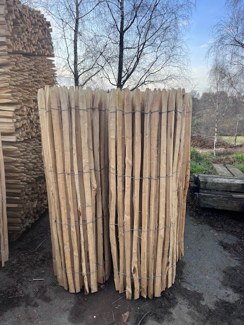 Kastanjestaket EXTRA tätt, höjd 175 cm längd 5 meter, franskt - 5