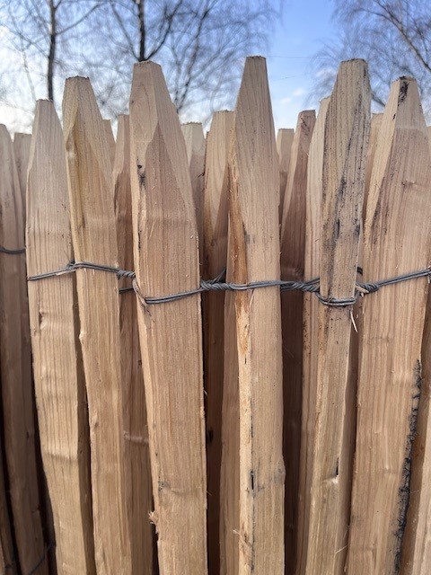 Kastanjestaket EXTRA tätt, höjd 175 cm längd 5 meter, franskt