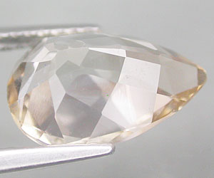 Topacio imperial natural sin tratar grande raro de 3,99 ct - 2