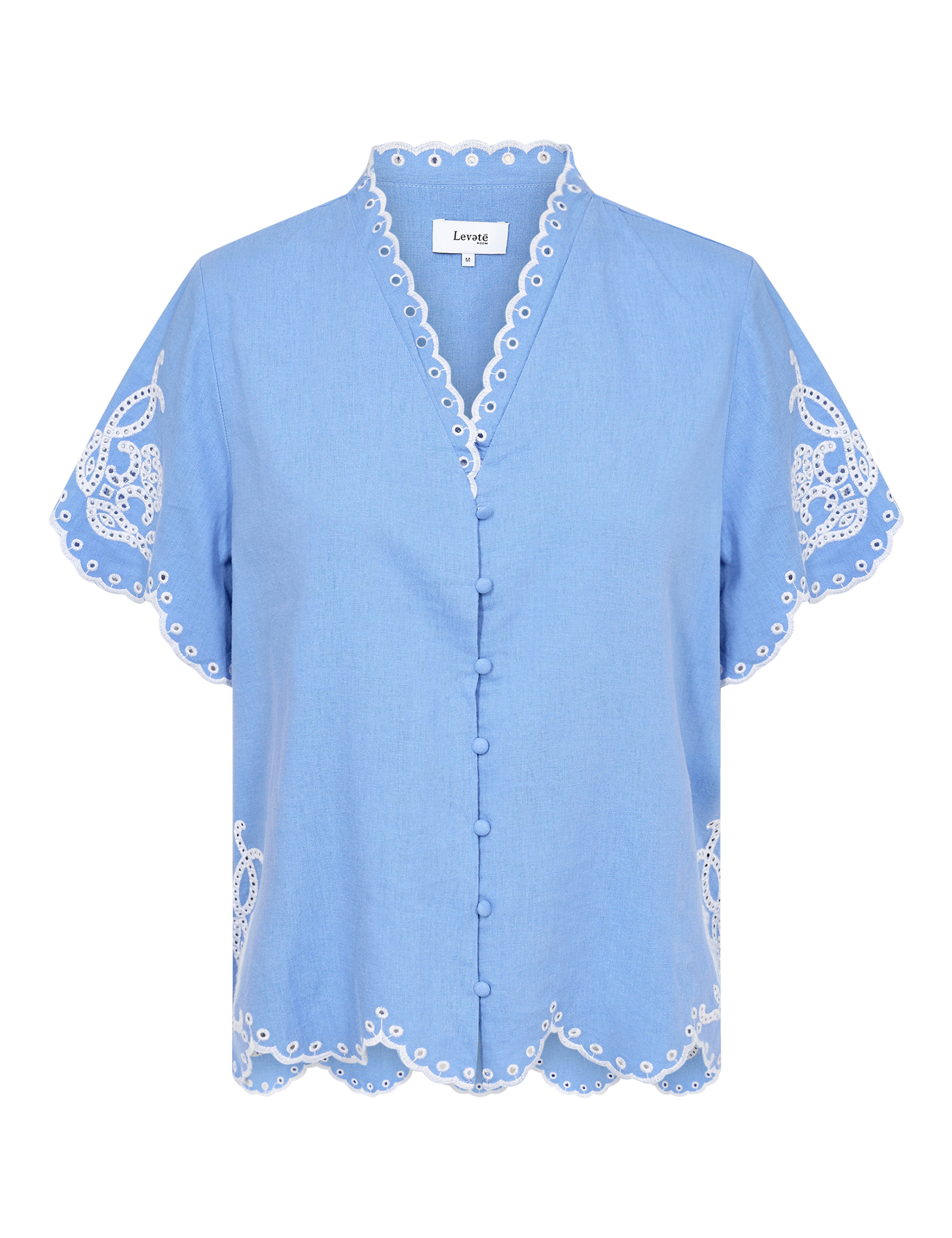 Leveté Room - Naja 47 Shirt Cornflower Combi - 2