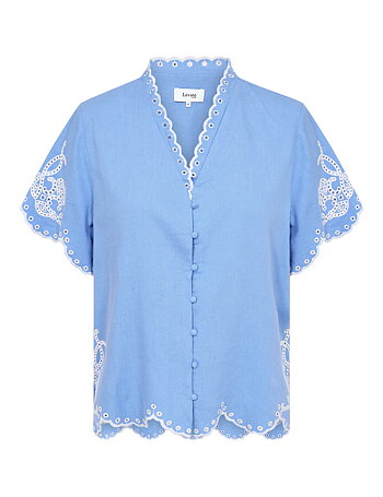 Leveté Room - Naja 47 Shirt Cornflower Combi