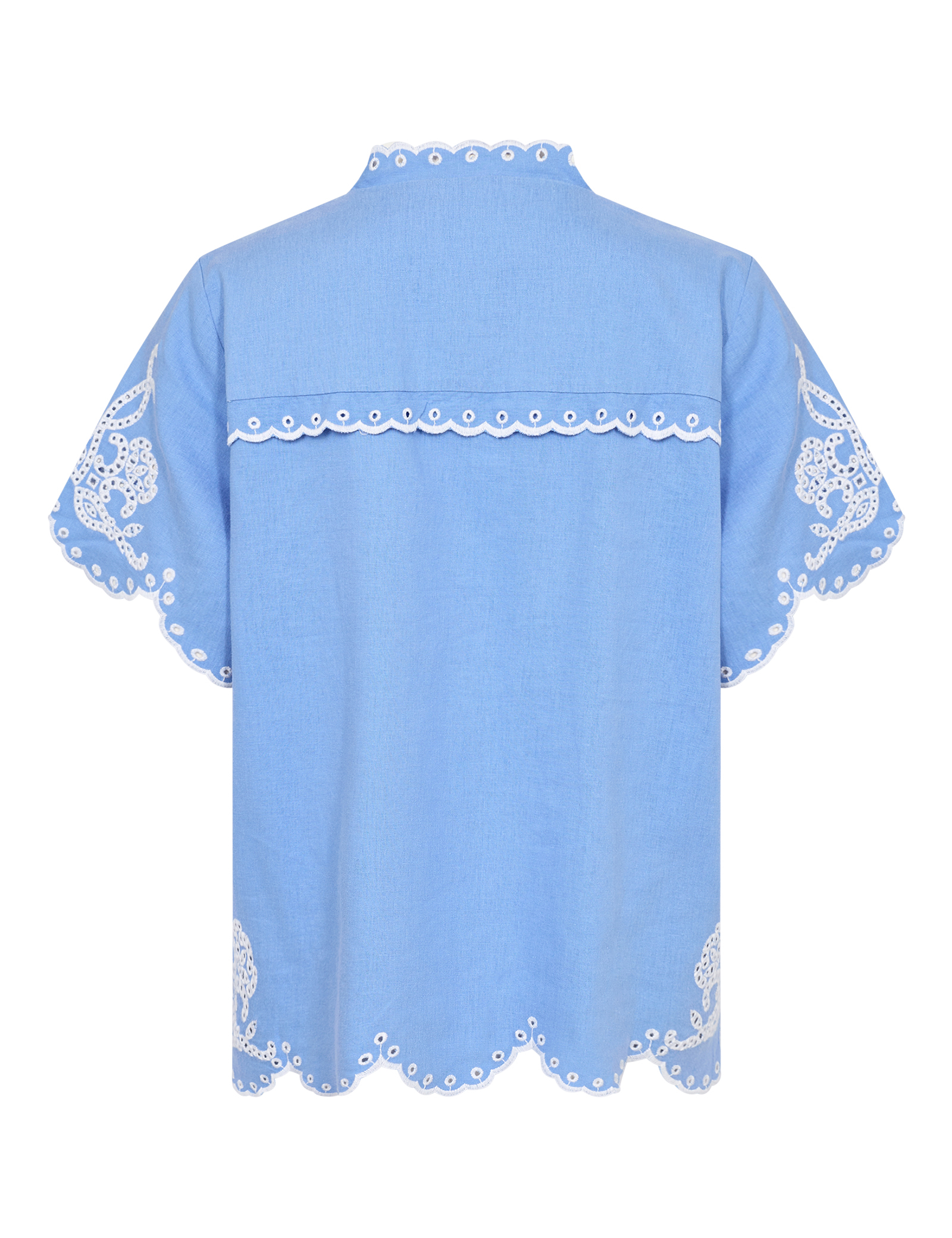 Leveté Room - Naja 47 Shirt Cornflower Combi - 3