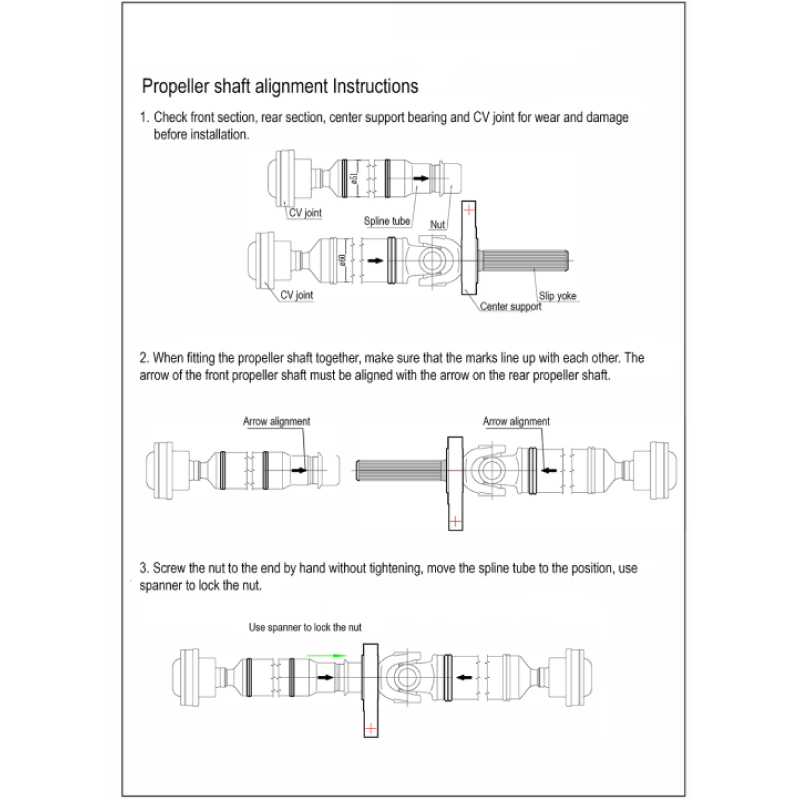 Propeller shaft Volvo  - 2