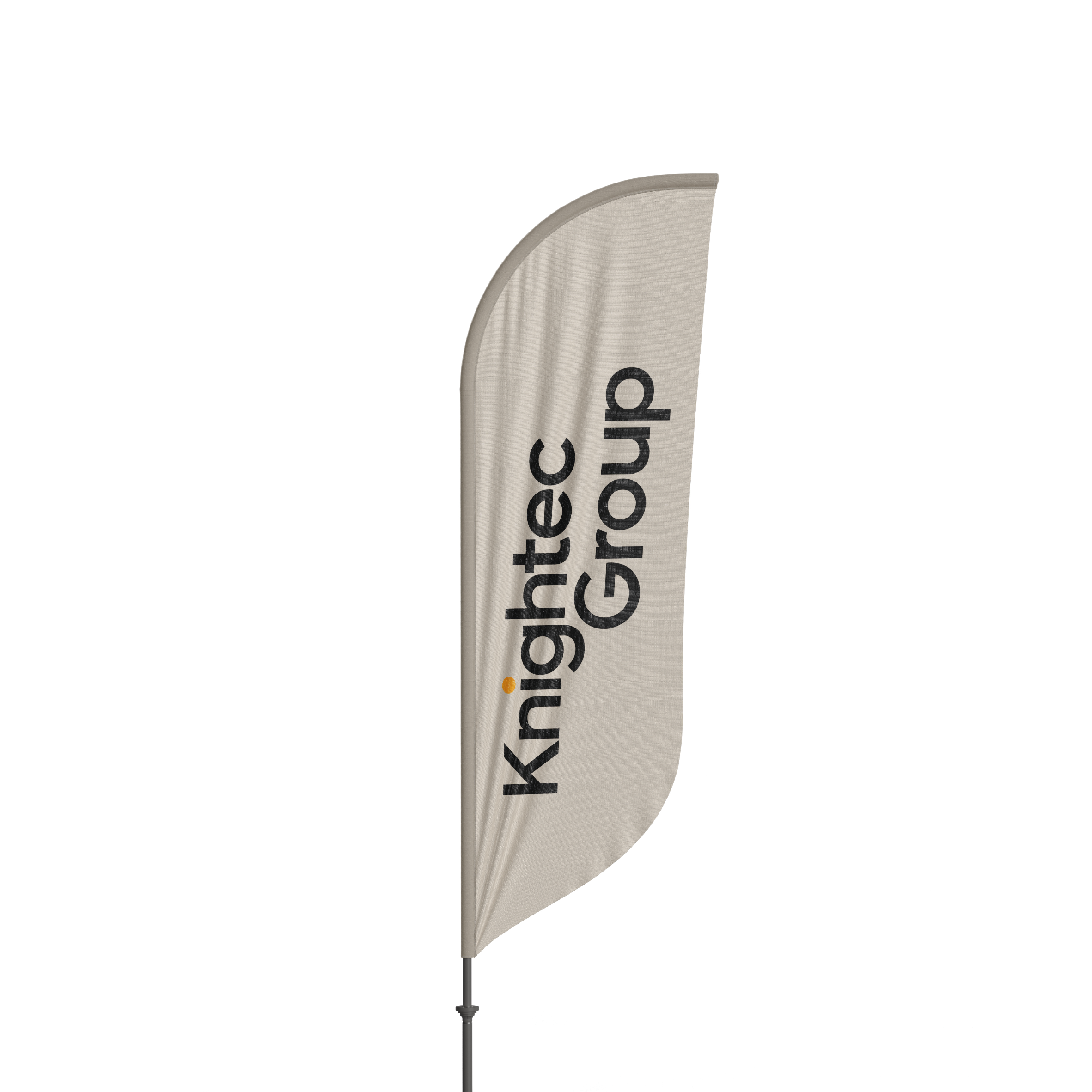 Beachflag "beige" - (full set)