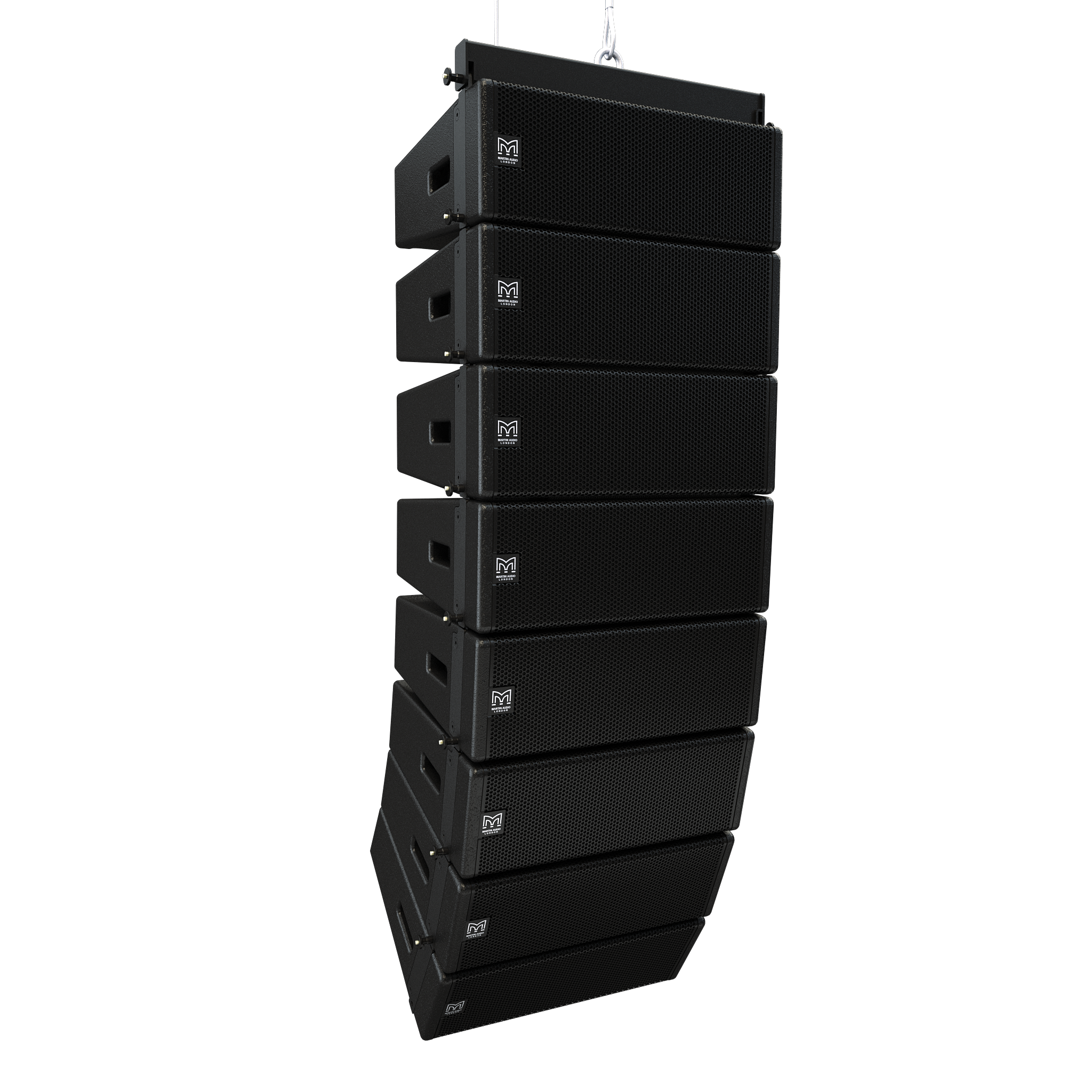 WPM - Kompakt 6,5" Optimerad Line Array - Svart