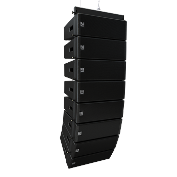 WPM - Kompakt 6,5" Optimerad Line Array - Svart